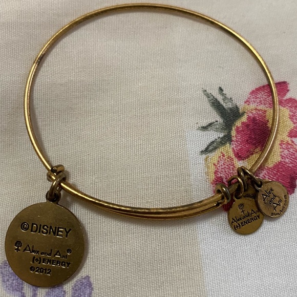 Alex & Ani Gold Finish Minnie Mouse Bangle - Picture 3 of 3